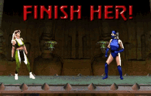 Finish Her Mortal Kombat GIF - Finish Her Mortal Kombat Fatality GIFs