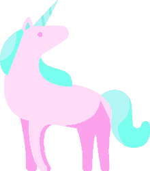 rainbow magic magical unicorn pink
