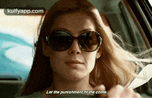 Let The Punishment It The Cnme..Gif GIF - Let The Punishment It The Cnme. Sunglasses Accessories GIFs