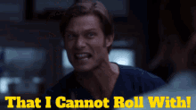 Greys Anatomy Atticus Lincoln GIF - Greys Anatomy Atticus Lincoln That I Cannot Roll With GIFs
