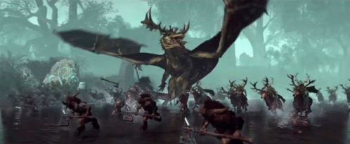 total war warhammer dragons