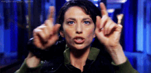 Vala Mal Doran Claudia Black GIF - Vala Mal Doran Claudia Black Stargate Sg1 GIFs