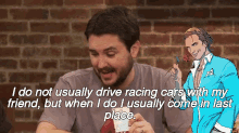 Tabletop - Formula D: Wil Wheaton Is Always The Biggest Loser GIF - Wil Wheaton Table Top Always In Last Place GIFs