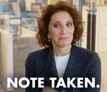 Noted GIF - Difficult People Note Taken Noted GIFs