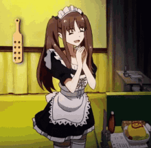 Anime Maid GIF - Anime Maid Maid Outfit GIFs