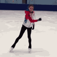 Alina Zagitova Russian Figure Skater GIF - Alina Zagitova Russian Figure Skater Flossing GIFs