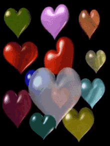 Hearts Balloon GIF - Hearts Balloon GIFs