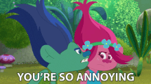 Youre So Annoying Poppy GIF - Youre So Annoying Poppy Branch GIFs