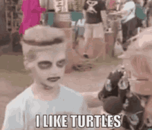 I Like Turtles Zombie Kid GIF - I Like Turtles Zombie Kid Teenage Mutant Ninja Turtles GIFs