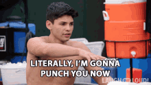 literally im gonna punch you now ryan garcia cold as balls fed up im gonna hit you