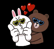 Brown And Cony Cool GIF - Cool Keren Brown GIFs