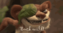 Buck The Weasel Buck Wild GIF - Buck The Weasel Buck Wild Buckminster Ice Age GIFs