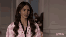 Gasped Emily Cooper GIF - Gasped Emily Cooper Lily Collins GIFs