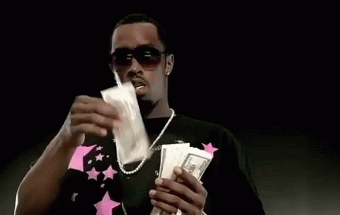 P Diddy Sean Combs GIF - P Diddy Sean Combs Make It Rain - Discover & Share  GIFs