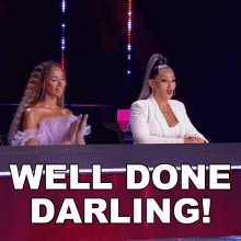 Well Done Darling Michelle Visage GIF - Well Done Darling Michelle Visage Leona Lewis GIFs
