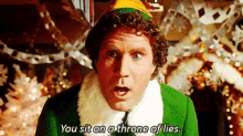 You Sit On A Throne Of Lies Elf GIF - You Sit On A Throne Of Lies Elf GIFs