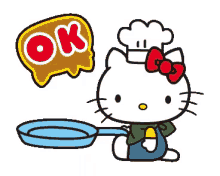 Hello Kitty Cooking GIF - Hello Kitty Cooking Ok GIFs