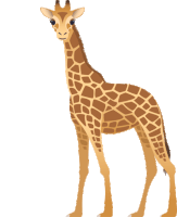 Giraffe Nature Sticker - Giraffe Nature Joypixels Stickers