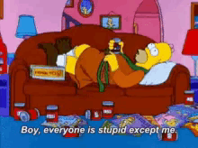 Simpson Homer GIF - Simpson Homer Stupid GIFs