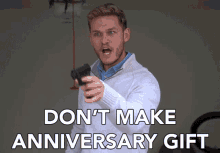 Dont Make Anniversary Gift Drinking GIF - Dont Make Anniversary Gift Anniversary Gift Drinking GIFs