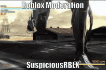 roblox suspicious rblx sus rblx metal gear rising raiden metal gear