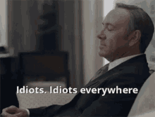 Kevin Spacey Idiots GIF - Kevin Spacey Idiots Serious GIFs
