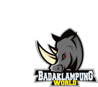 Badak Lampung Fc Rhino Sticker - Badak Lampung Fc Rhino Badak Lampung World Stickers