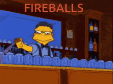 Fireballs Moe GIF - Fireballs Moe Drink GIFs