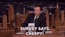 Creepy Guy GIF - Creepy Guy Survey Says Creepy GIFs
