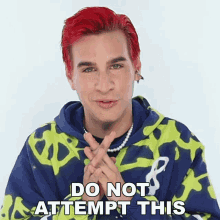 Do Not Attempt This Brad Mondo GIF - Do Not Attempt This Brad Mondo Dont Give It A Shot GIFs