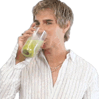 Drinking Brad Mondo Sticker - Drinking Brad Mondo Thirsty Stickers