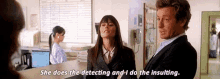 The Mentalist Detecting GIF - The Mentalist Detecting Insulting GIFs