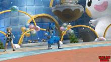 Lucario Aura Sphere GIF - Lucario Aura Sphere Pokémon Battle Revolution GIFs