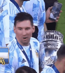 Argentina Messi Cup GIF - Argentina Messi Cup Copa America GIFs