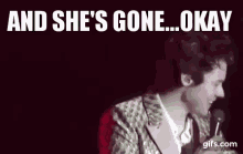 Harry Styles Shes Gone GIF - Harry Styles Shes Gone Down GIFs