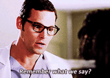 Greys Anatomy Alex Karev GIF - Greys Anatomy Alex Karev Remember What We Say GIFs