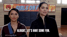 Alright Lets Have Some Fun Officer Vanessa Rojas GIF - Alright Lets Have Some Fun Officer Vanessa Rojas Lisseth Chavez GIFs