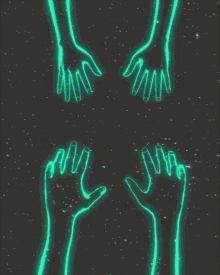 Reach Hands GIF - Reach Hands Neon GIFs