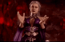 Sindel Mortal Kombat GIF - Sindel Mortal Kombat Mk GIFs