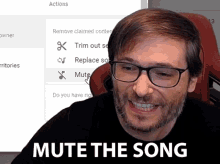 Mute The Song George Vanous GIF - Mute The Song George Vanous Freedom GIFs