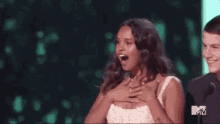 Oh My God Alisha Boe GIF - Oh My God Alisha Boe Mtv Movie And Tv Awards GIFs