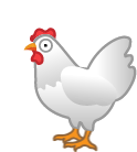 Chicken Hen Sticker - Chicken Hen Cluck Stickers
