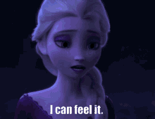 I Can Feel It Elsa GIF - I Can Feel It Elsa Frozen2 GIFs