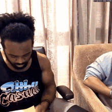 Xavier Woods Austin Creed GIF - Xavier Woods Austin Creed Up Up Down Down GIFs