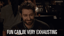 Fun Can Be Exhausting GIF - Younger Tv Younger Tv Land GIFs