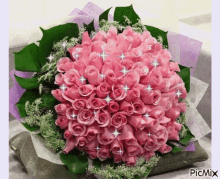 Roses Pink Roses GIF - Roses Pink Roses Bouquet Of Roses GIFs