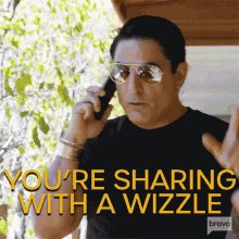 Youre Sharing With A Wizzle That I Dont Know And I Dont Trust Reza Farahan GIF - Youre Sharing With A Wizzle That I Dont Know And I Dont Trust Reza Farahan Shahs Of Sunset GIFs