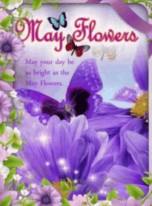 May Flowers Bright As May Flowers GIF - May Flowers Bright As May Flowers Butterfly GIFs