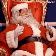 Buffon Santa Claus GIF - Buffon Santa Claus Père Noël GIFs