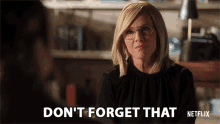 Dont Forget That Rachael Harris GIF - Dont Forget That Rachael Harris Linda Martin GIFs